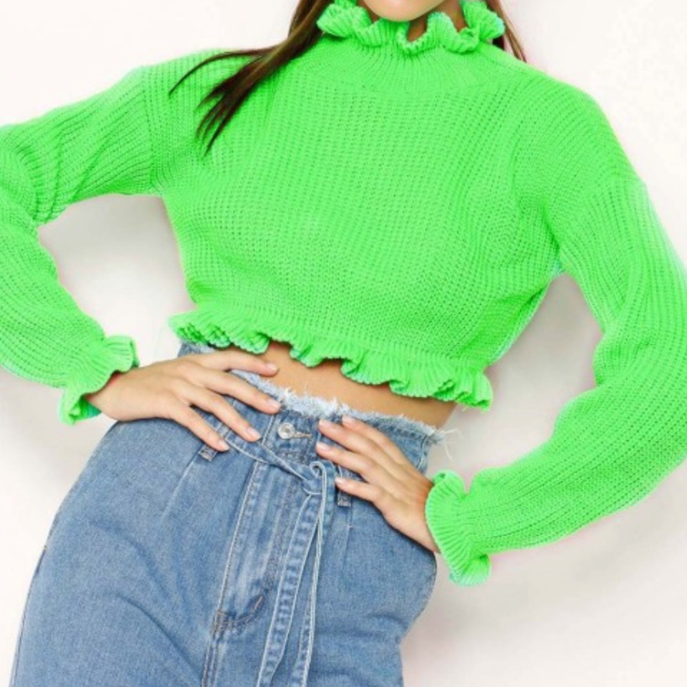 Cropped jumper